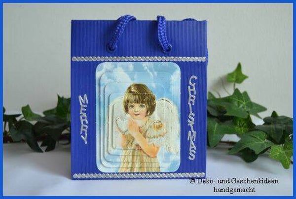 Gechenktasche "Mädchen als Engel"   cs1439