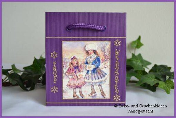 Gechenktasche "Eisläuferinnen"   cs1446