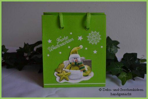 Gechenktasche "Schneemann"   cs1488