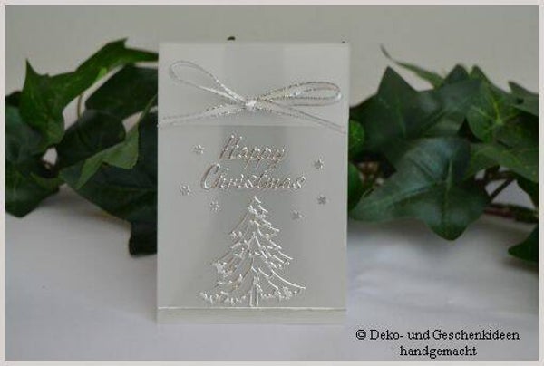 Geschenktascherl mini "Weihnachtsbaum"   cs1543