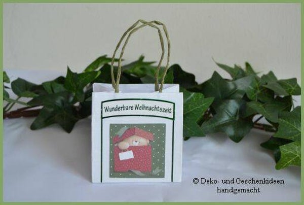 Gechenktasche "Weihnachtskuvert"   cs1571