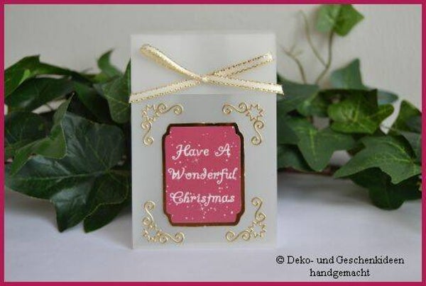 Geschenktascherl mini "Text"   cs1601