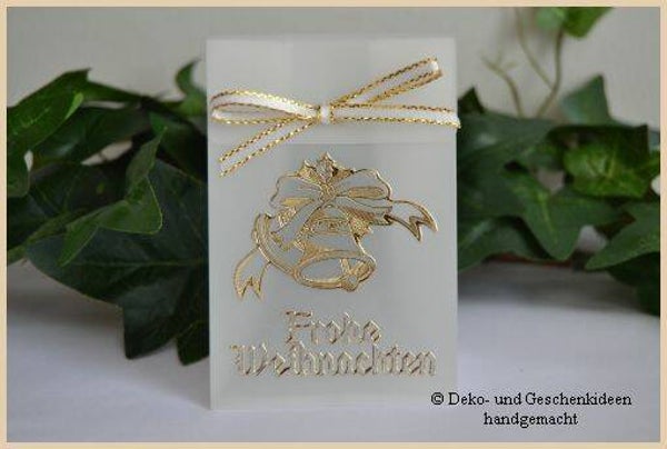 Geschenktascherl mini "Glocke"   cs1632