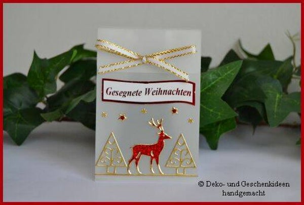 Geschenktascherl mini "Hirsch"   cs1653