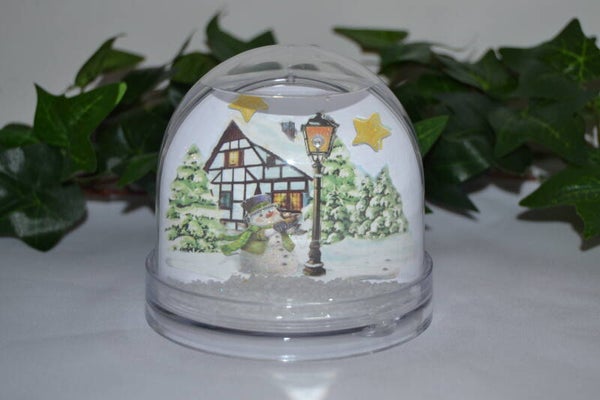 Schneekugel "Haus im Wald"   cs1754