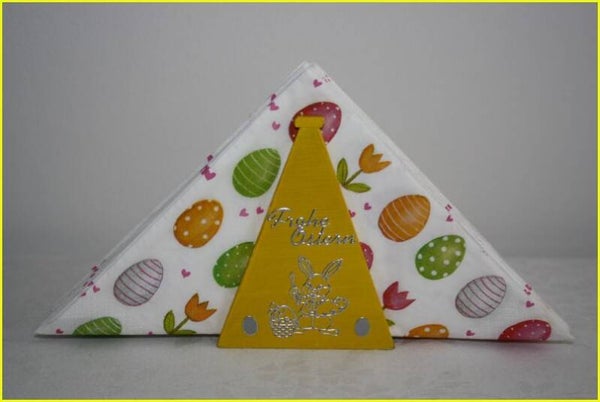 Serviettenhalter "malender Osterhase"  cs176