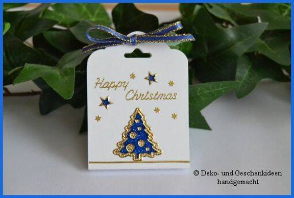 Giveaway "Baum blau / gold"   cs1785