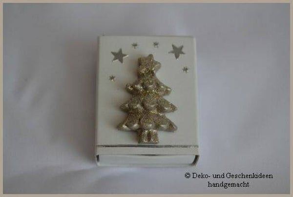 Geschenkschachterl mini "Weihnachtsbaum"   cs1810