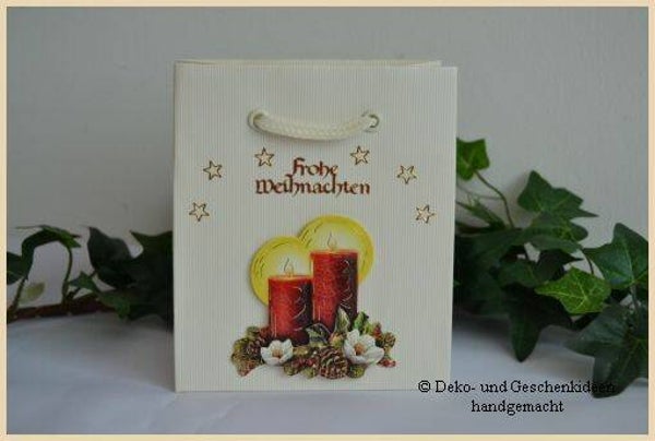 Gechenktasche "Kerzen"   cs1828