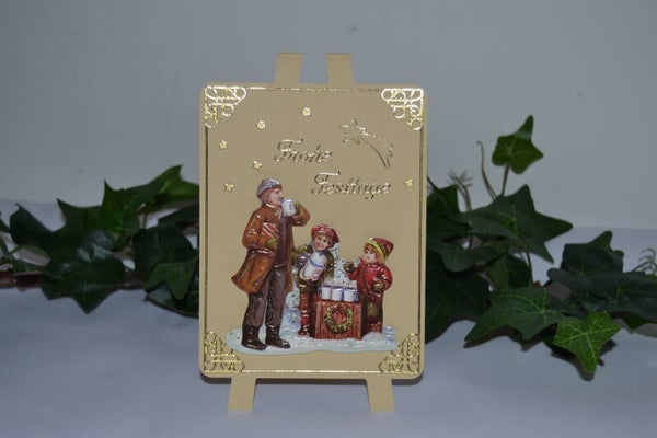 Staffeleikarte "Punsch trinken"   cs1842