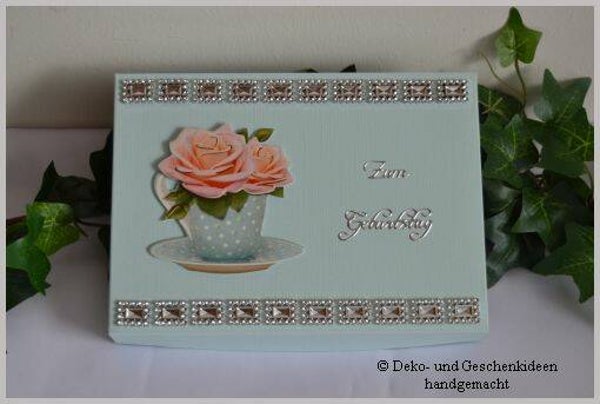 Geschenkschachtel "Zum Geburtstag"   cs1911