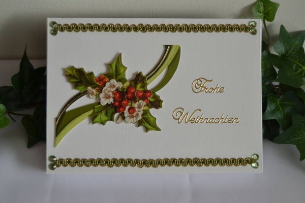 Geschenkschachtel "Weihnachtsblüte"    cs1916