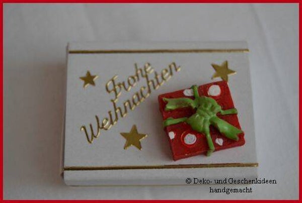 Geschenkschachterl mini "Weihnachtspackerl"    cs1969