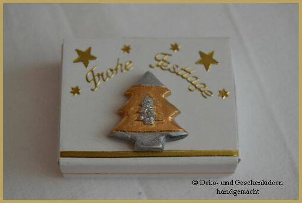 Geschenkschachterl mini "Weihnachtsbaum"   cs1972
