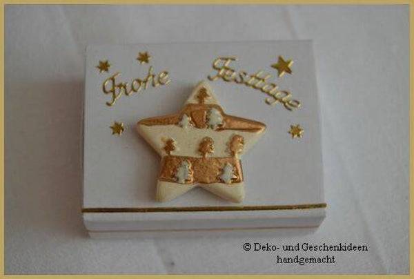 Geschenkschachterl mini "Stern"   cs1975