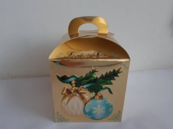 Geschenkbox "Weihnachtskugeln"   cs2002