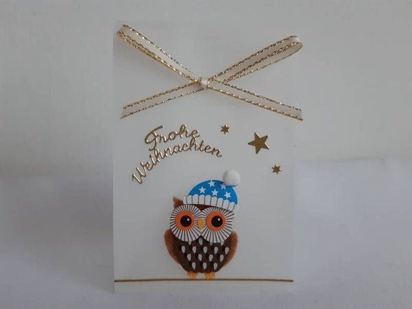 Geschenktascherl mini "Eule"   cs2069