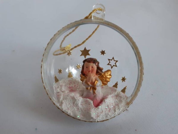 Dekohalbkugel 5 cm "Engerl"   cs2122