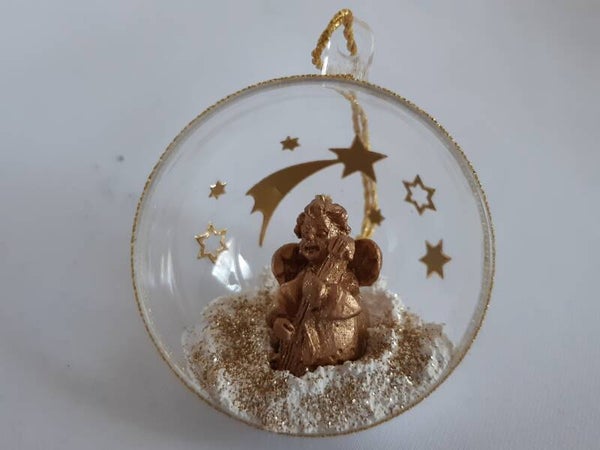 Dekohalbkugel 5 cm "Engerl"   cs2134