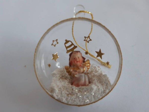 Dekohalbkugel 5 cm "Engerl"   cs2142