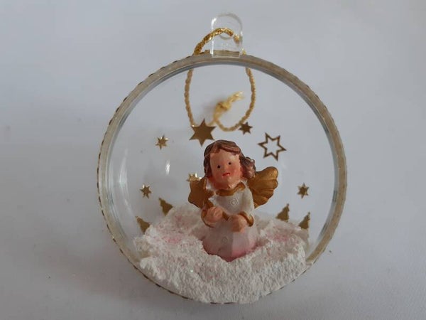 Dekohalbkugel 5 cm "Engerl"   cs2144