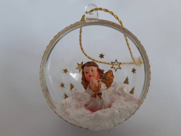 Dekohalbkugel 5 cm "Engerl"   cs2147