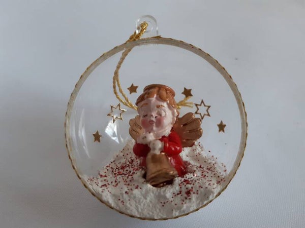 Dekohalbkugel 5 cm "Engerl"   cs2152