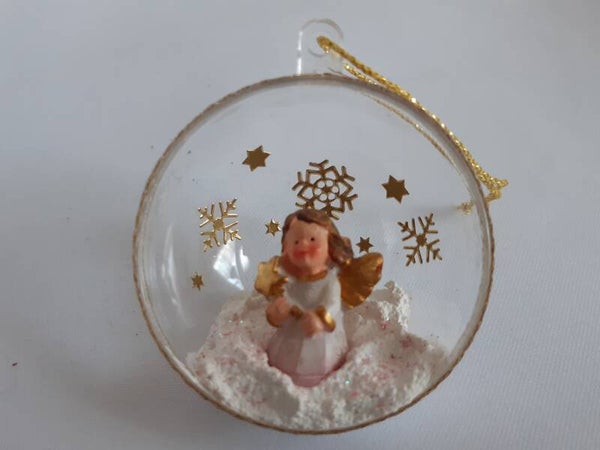 Dekohalbkugel 5 cm "Engerl"   cs2154