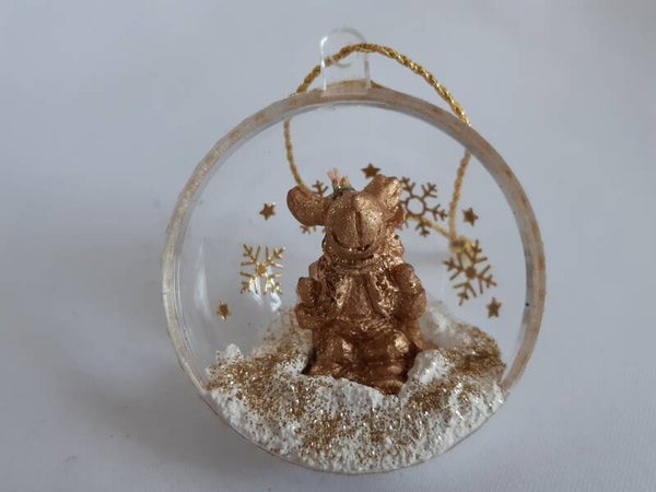 Dekohalbkugel 5 cm "Elch"   cs2155