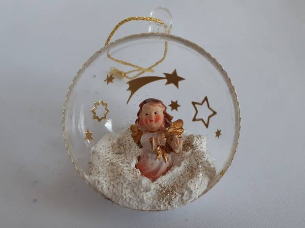 Dekohalbkugel 5 cm "Engerl"   cs2156