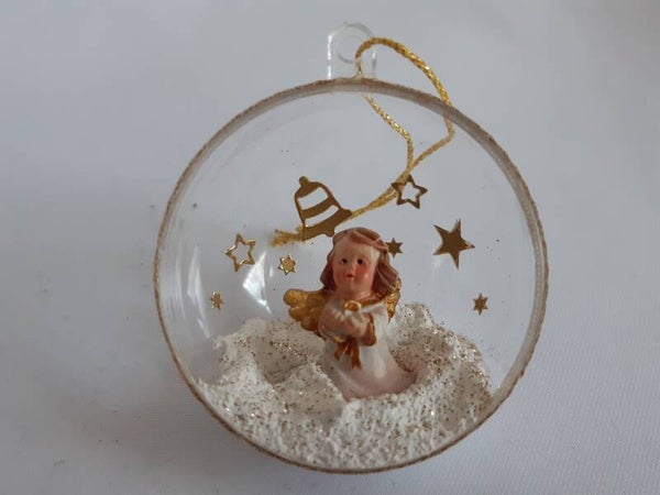 Dekohalbkugel 5 cm "Engerl"   cs2157