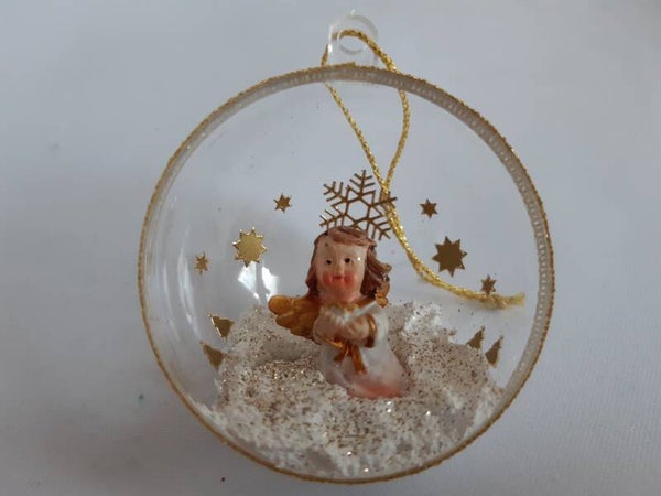 Dekohalbkugel 5 cm "Engerl"   cs2158