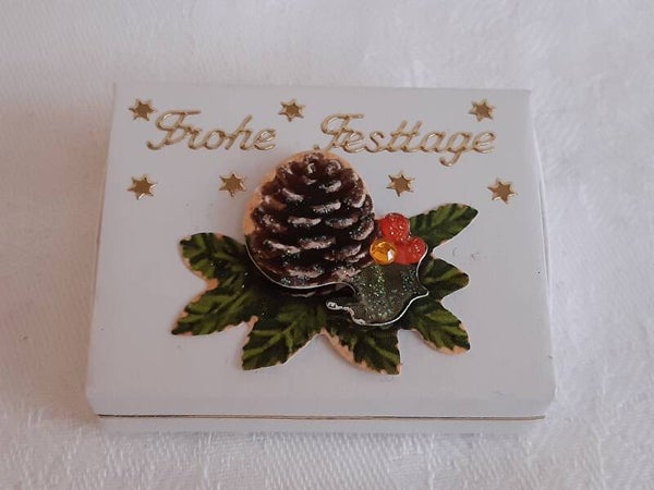 Geschenkschachterl mini "Zapfen"   cs2246