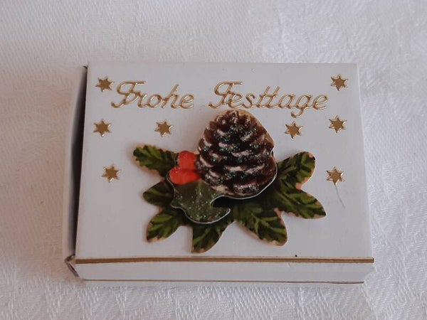 Geschenkschachterl mini "Zapfen"   cs2248