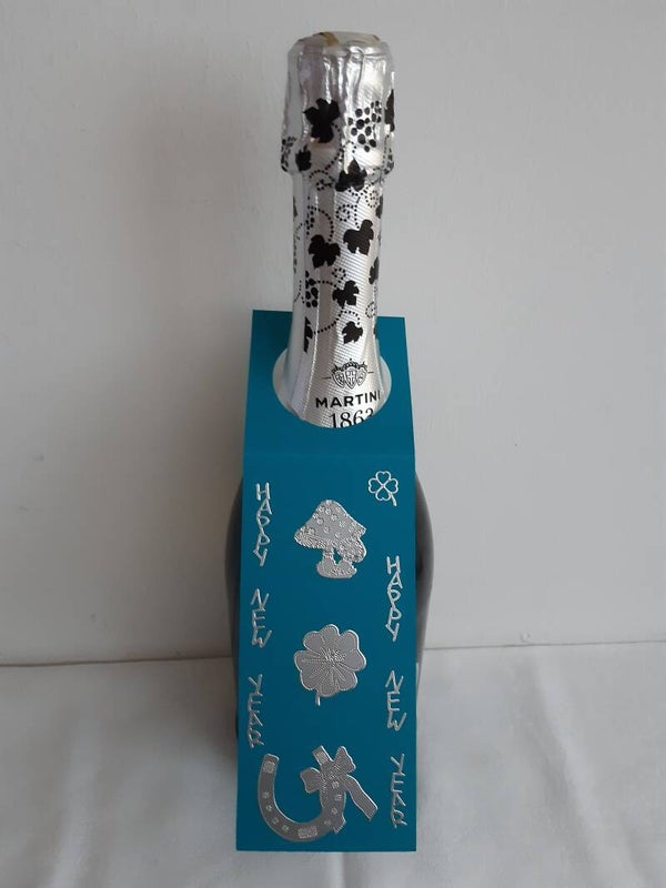 Flaschenanhänger "Happy New Year"   cs2552