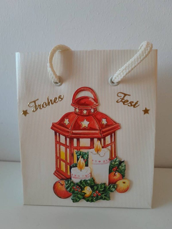 Geschenktasche "Laterne rot"   cs263