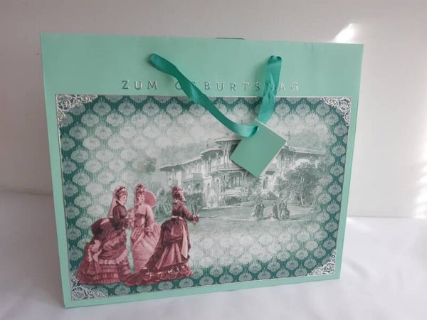 Riesengeschenktasche "türkis"   cs2662