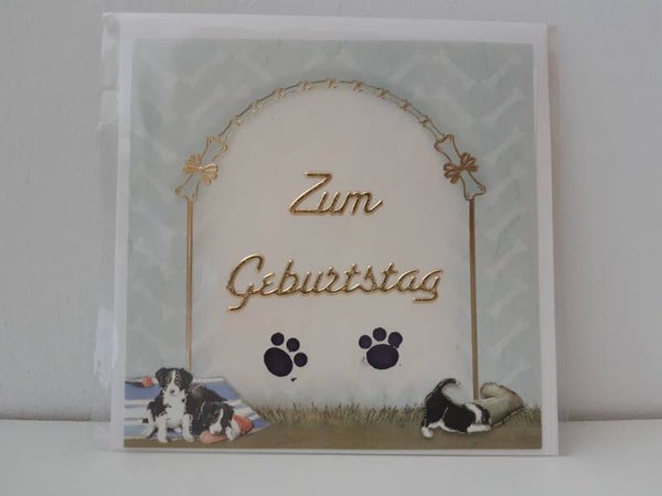 Geburtstagskarte "Hunde"   cs2821