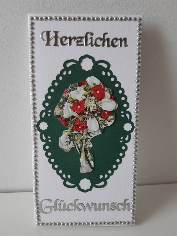 Glückwunschkarte "Blumenstrauß"   cs2911