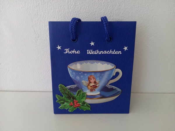 Gechenktasche "Teetasse blau"   cs3036