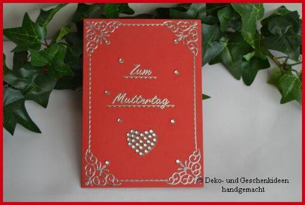 Muttertagskarte "Herzerl"   cs318