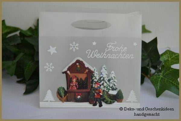Geschenktasche "Weihnachtsbaumverkauf"   cs323