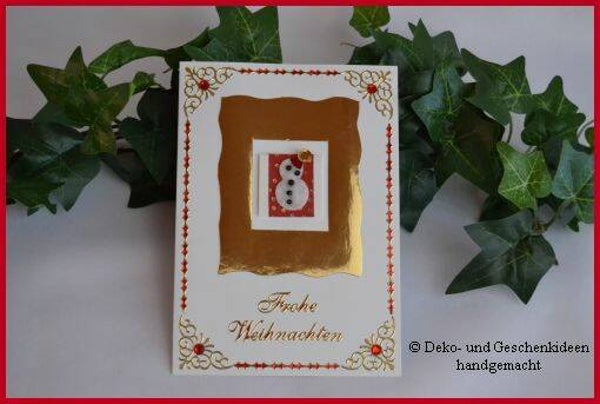 Weihnachtskarte   cs354