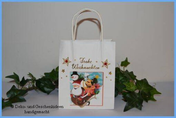 Geschenktasche "Schlittenfahrt"   cs356