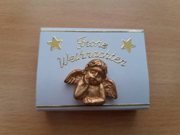 Geschenkschachterl mini "Engerl gold"  cs374