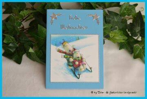 Weihnachtskarte "Schlittenfahrt"   cs402