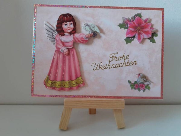 Weihnachtskarte "Engerl"   cs424