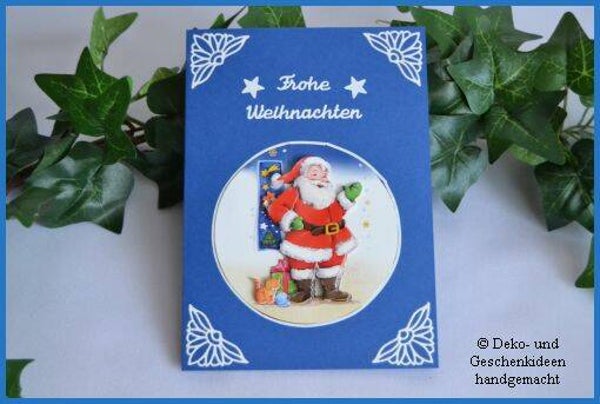 Weihnachtskarte "Weihnachtsmann"   cs485