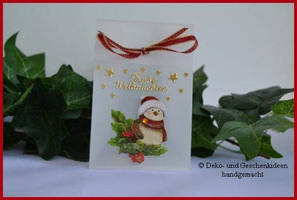 Geschenktascherl mini "Vogerl"   cs533