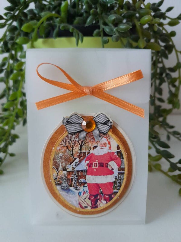 Geschenktascherl mini "Weihnachtsmann"   cs548